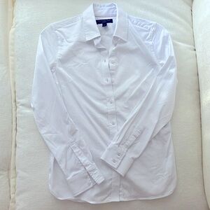 Banana Republic White Button Down Shirt